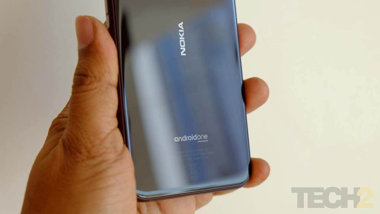 The Nokia 8.1. Image: tech2/Sheldon Pinto