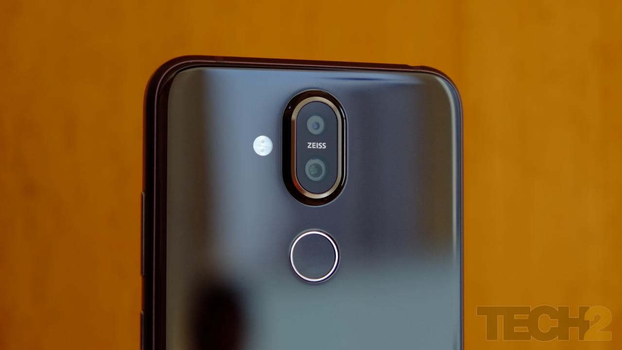 The Nokia 8.1. Image: tech2/Sheldon Pinto