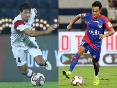 ISL 2018, NorthEast United FC vs Bengaluru FC, Match Highlights: Chencho Gyeltshen scores sublime late equaliser to level scores ISL 2018, NorthEast United FC vs Bengaluru FC, Match Highlights: Chencho Gyeltshen scores sublime late equaliser to level scores
