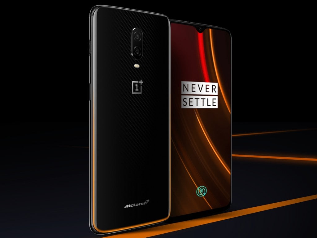 The new McLaren Edition of the OnePlus 6T features a massive 10 GB of RAM . Image: OnePlus UK
