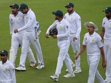 Pakistan bowlers toil on first day of a three-day match against young South African Invitation XI side