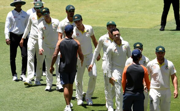 Australia secure massive win over India in inaugural Test at new Perth stadium Australia secure massive win over India in inaugural Test at new Perth stadium
