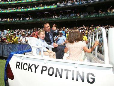 Ricky Ponting inducted into ICC Cricket Hall of Fame, receives commemorative cap from former teammate Glenn McGrath