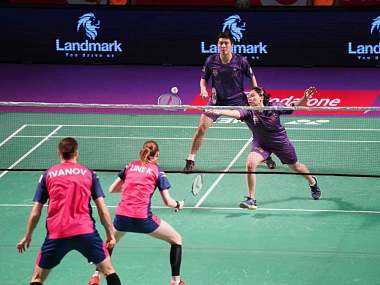 PBL 2018-19: Vladimir Ivanov-Chirag Shetty, Line Kjaersfeldt guide Pune 7 Aces to victory against Mumbai Rockets PBL 2018-19: Vladimir Ivanov-Chirag Shetty, Line Kjaersfeldt guide Pune 7 Aces to victory against Mumbai Rockets