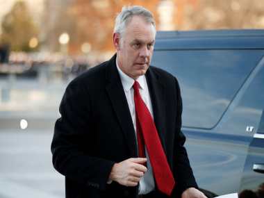 US interior secretary Ryan Zinke to leave Trump administration, replacement to be announced next week US interior secretary Ryan Zinke to leave Trump administration, replacement to be announced next week