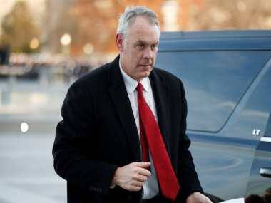 US interior secretary Ryan Zinke to leave Trump administration, replacement to be announced next week