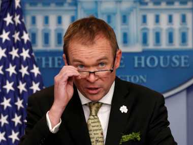 US budget head Mick Mulvaney to replace John Kelly as chief of staff, says Donald Trump; first choice Nick Ayers rejected post US budget head Mick Mulvaney to replace John Kelly as chief of staff, says Donald Trump; first choice Nick Ayers rejected post