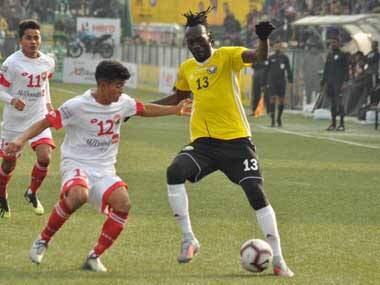 I-League 2018-19: Abednedo Kofi bags brace as Real Kashmir FC thrash Shillong Lahjong FC to climb into third-place