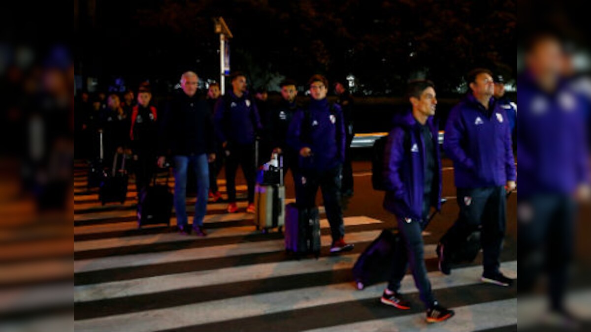 Copa Libertadores final: River Plate arrive in Madrid ahead of eagerly anticipated showdown with rivals Boca Juniors