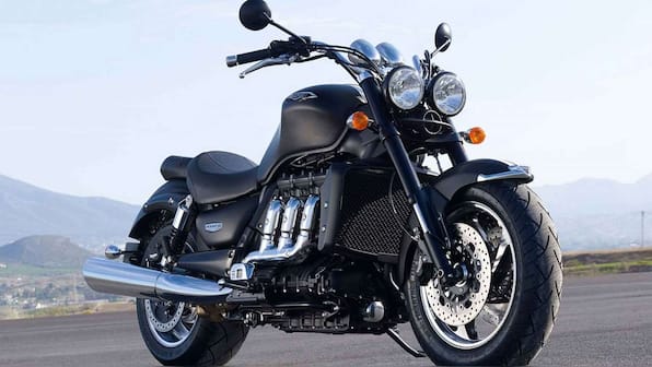 Triumph Rocket III cruiser teased at dealer conference, late 2019 launch expected