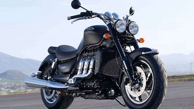 Triumph Rocket III cruiser teased at dealer conference, late 2019 launch expected