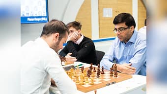 World Rapid Chess Championship: Viswanathan Anand in joint second spot as seven players lead the event after Day 2