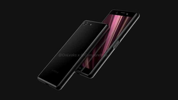 Sony Xperia XZ4 Compact renders leak showcasing thick bezels and 18:9 display