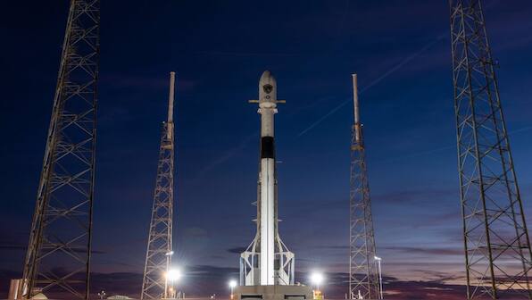 SpaceX halts launch of US GPS III satellite in its first national security mission