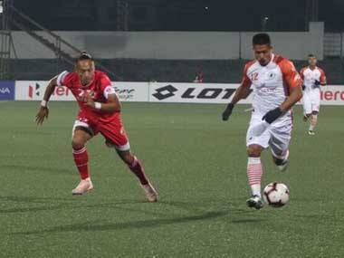 I-League 2018-19: Neroca FC secure second victory of season by beating Shillong Lajong via late Subash Singh goal