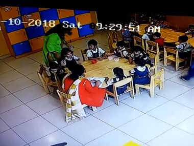 Teacher in Gurugram school suspended for taping mouths of two LKG students to keep them quiet during class Teacher in Gurugram school suspended for taping mouths of two LKG students to keep them quiet during class