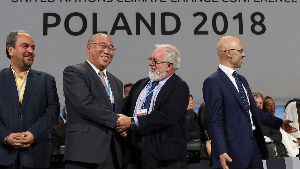 The COP24 was a sausage fest in 2018. AP