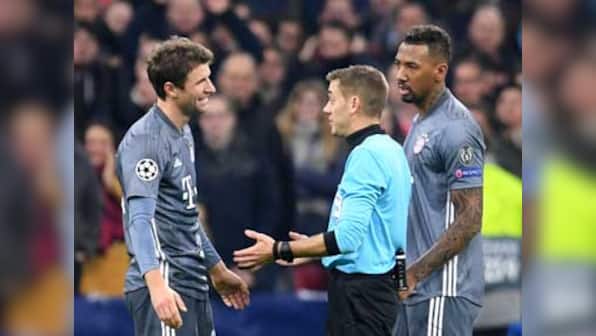 Champions League: Bayern Munich to appeal Thomas Mueller's suspension for Liverpool clash due to red card against Ajax