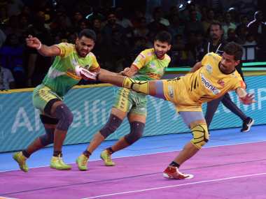Pro Kabaddi League 2018: Telugu Titans end home leg on a high with fine victory over Patna Pirates Pro Kabaddi League 2018: Telugu Titans end home leg on a high with fine victory over Patna Pirates