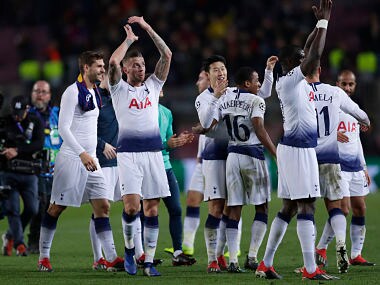 Champions League: Tottenham Hotspur deserve to qualify for last 16, says captain Hugo Lloris after draw at Barcelona
