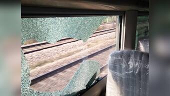 Days before Train 18 launch, stone-pelters damage glass window during trial run; Indian Railways hopes to nab culprits
