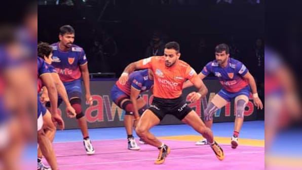 Pro Kabaddi 2018: Siddharth Desai shines as U Mumba overturn deficit to win against hosts Dabang Delhi