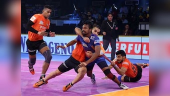 Pro Kabaddi 2018: Siddharth Desai, Rohit Baliyan shine as title favourites U Mumba thrash Dabang Delhi
