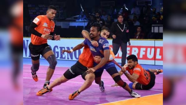 Pro Kabaddi 2018: Siddharth Desai, Rohit Baliyan shine as title favourites U Mumba thrash Dabang Delhi