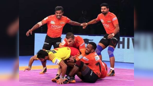 Pro Kabaddi League 2018: U Mumba, Gujarat Fortunegiants enter playoffs; Dabang Delhi’s home run takes them to third
