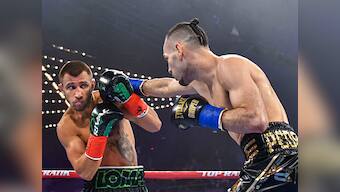 Ukrainian boxer Vasiliy Lomachenko seals victory over Jose Pedraza to unify WBO and WBA lightweight belts