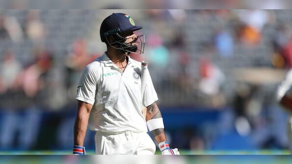 Indian batsmen stutter on day four as Australia move a step closer to series-levelling win at Perth