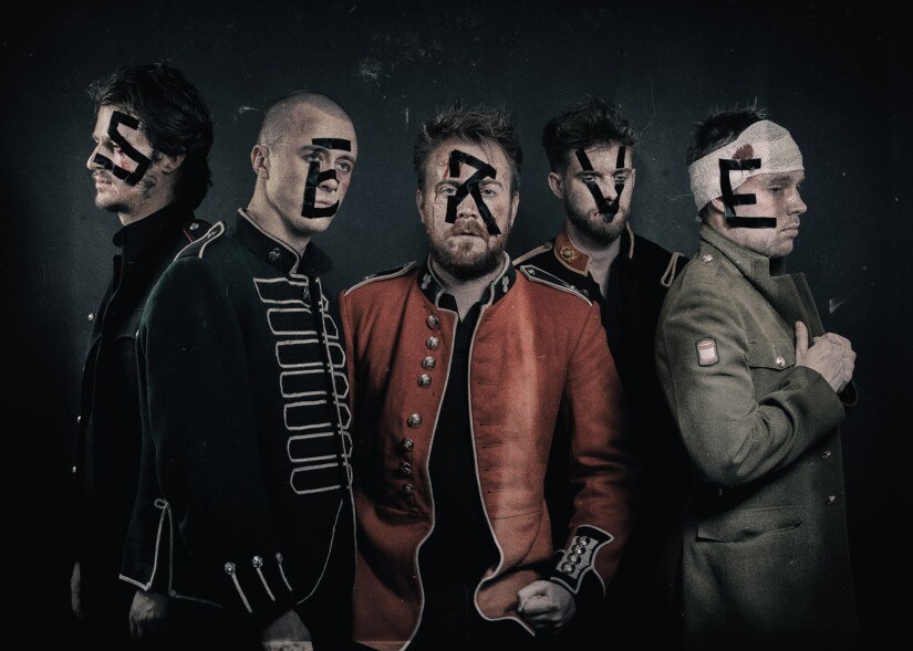 WorldService Project in a promo for their album, Serve