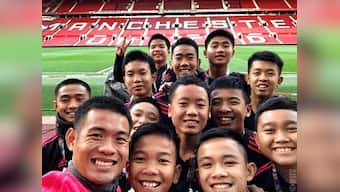Laureus Sporting Moment Award, December nominees: Wild Boars football team's special day out with Manchester United