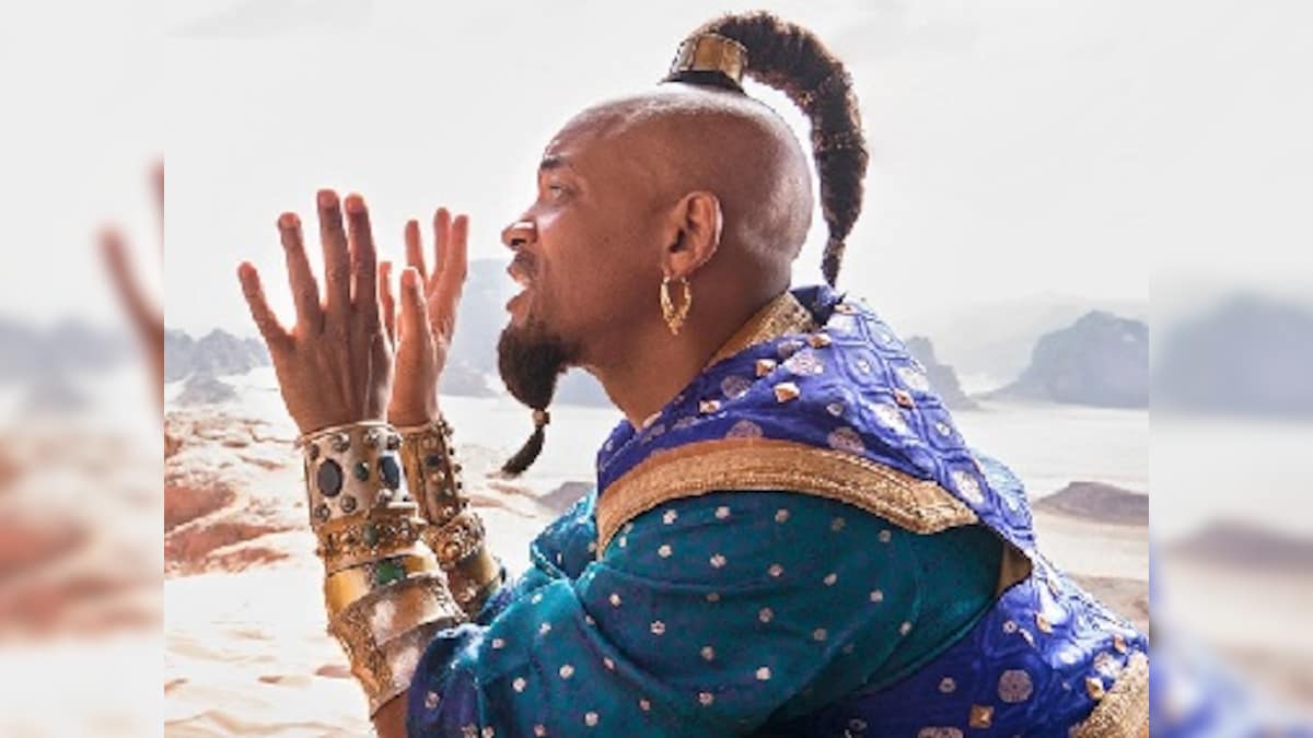 Aladdin: Will Smith's Genie draws funny reactions on Twitter; high ponytail compared to Goro, Ariana Grande