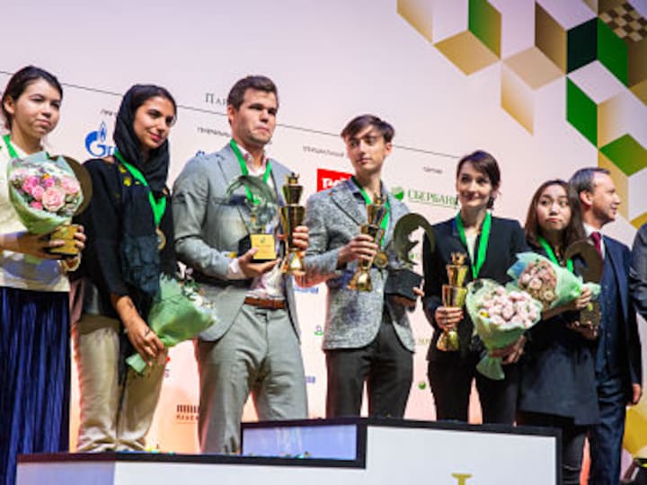 World Blitz Championship: Magnus Carlsen, Kateryna Lagno clinch blitz titles; Nihal Sarin impresses with 11th place finish