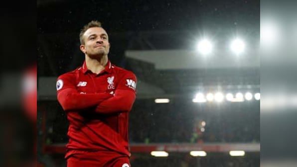Premier League: Swiss midfielder Xherdan Shaqiri reveling in 'beautiful feeling' after scoring twice in Liverpool victory