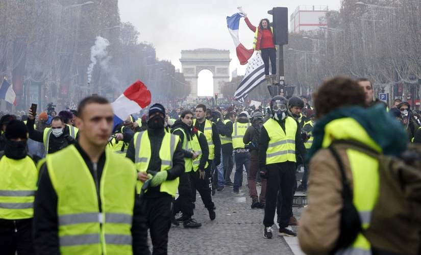 In Frances Yellow Vest protests, President Emmanuel Macron faces a problem without a defined purpose or prescription