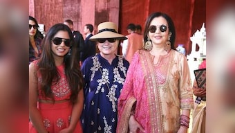 Isha Ambani-Anand Piramal wedding: Nita Ambani, Hillary Clinton visit 'Swadesh Bazaar' showcasing traditional Indian art forms