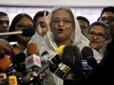 Bangladesh election: Voting ends as per schedule; 13 killed in violence, Sheikh Hasina says she is 'confident of victory' Bangladesh election: Voting ends as per schedule; 13 killed in violence, Sheikh Hasina says she is 'confident of victory'