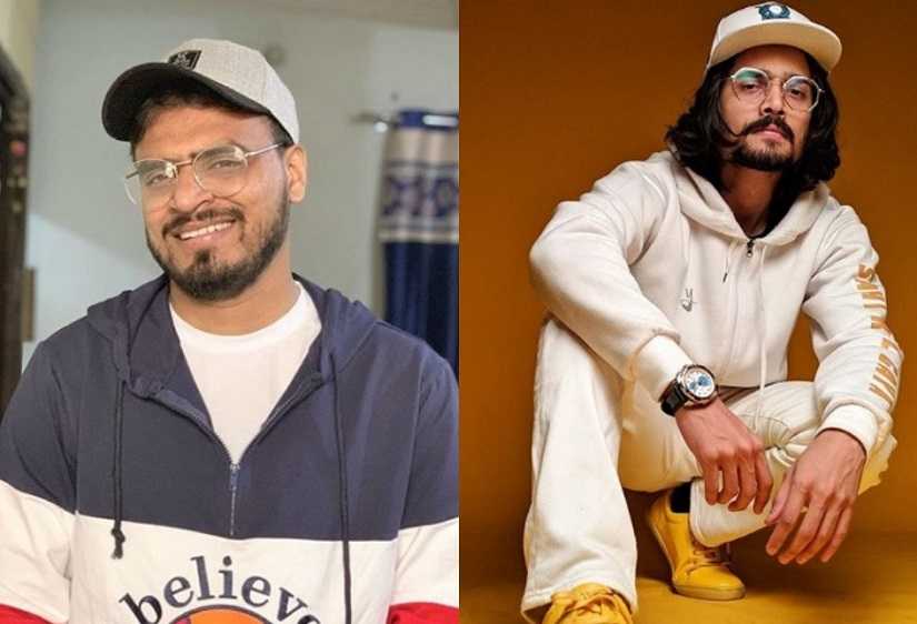 Amit Bhadana and Bhuvan Bam. Images from Instagram