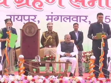 Chhattisgarh cabinet expansion: Bhupesh Baghel inducts nine Congress MLAs as ministers, strength rises to 12 Chhattisgarh cabinet expansion: Bhupesh Baghel inducts nine Congress MLAs as ministers, strength rises to 12