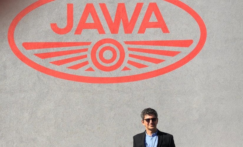 Boman Irani at the Jawa factory in Tyne and Sazavou in the Czech Republic. Image courtesy: Boman Irani