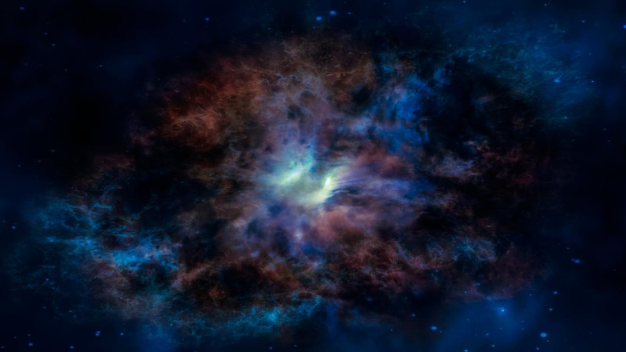 New 'dark fluid' theory could explain why 95 percent of the universe is 'missing' New 'dark fluid' theory could explain why 95 percent of the universe is 'missing'