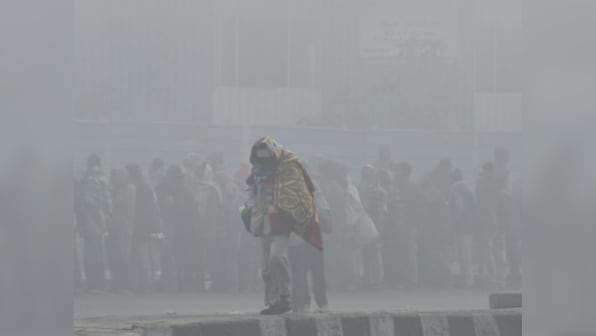 15 trains delayed by three hours in Delhi due to dense fog; cold wave to prevail in north India for next three days