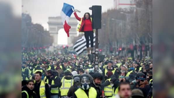 Riots over increased taxes and living costs hit Paris: Emmanuel Macron demands changes in security measures to curb protests
