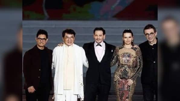 Aamir Khan, Jackie Chan, Johnny Depp share stage at closing ceremony of a film festival in China