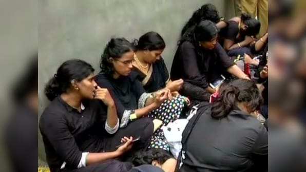 Sabarimala protests: 11 women who reached Pamba in bid to enter temple moved to Nilakkal; 30 more women headed to base camp