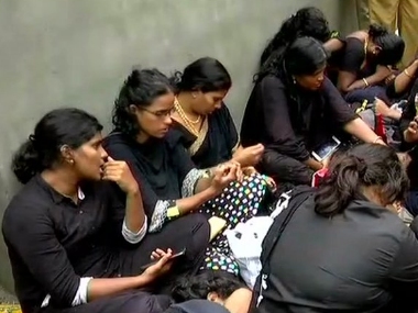 Sabarimala protests: 11 women who reached Pamba in bid to enter temple moved to Nilakkal; 30 more women headed to base camp Sabarimala protests: 11 women who reached Pamba in bid to enter temple moved to Nilakkal; 30 more women headed to base camp