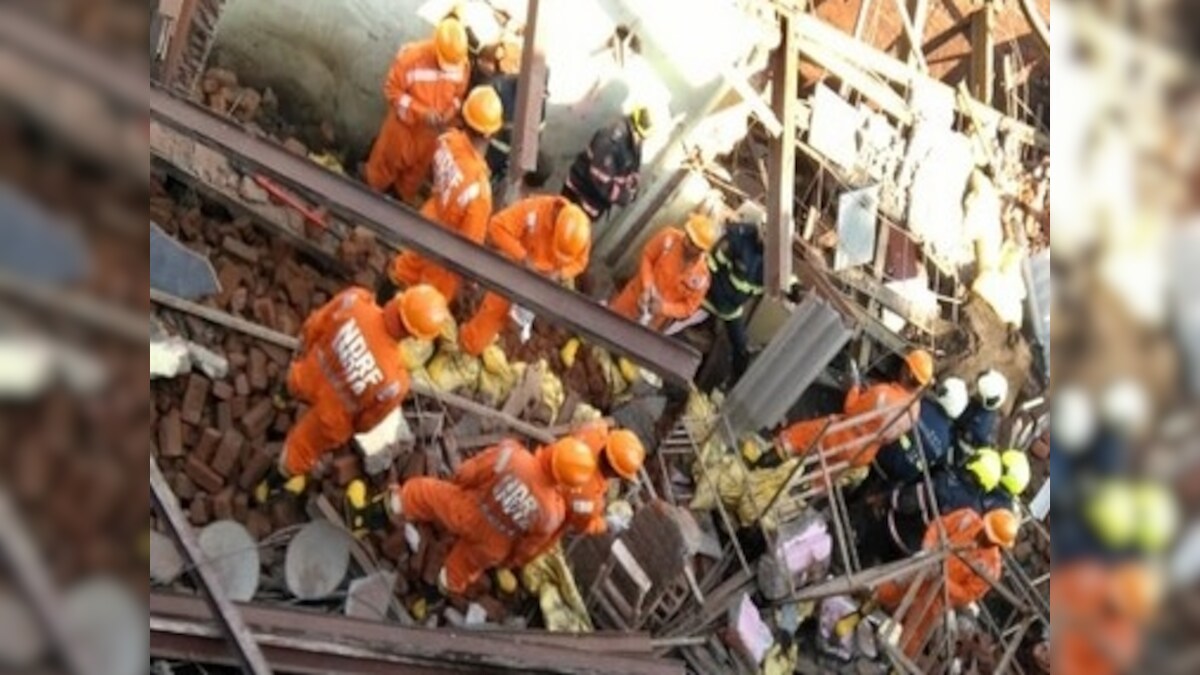 Three dead, six injured after under-construction building collapses near Azad Maidan in Mumbai's Goregaon area