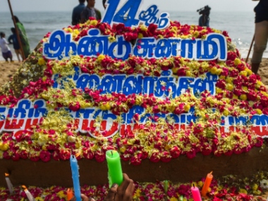 Tamil Nadu, Puducherry remember victims of 2004 Tsunami; kin pay tribute on 14th anniversary of natural disaster Tamil Nadu, Puducherry remember victims of 2004 Tsunami; kin pay tribute on 14th anniversary of natural disaster
